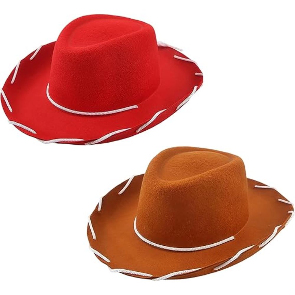 Men Formal Wear Set - Fantasia Woody Jessie Cosplay Filzhut Mütze