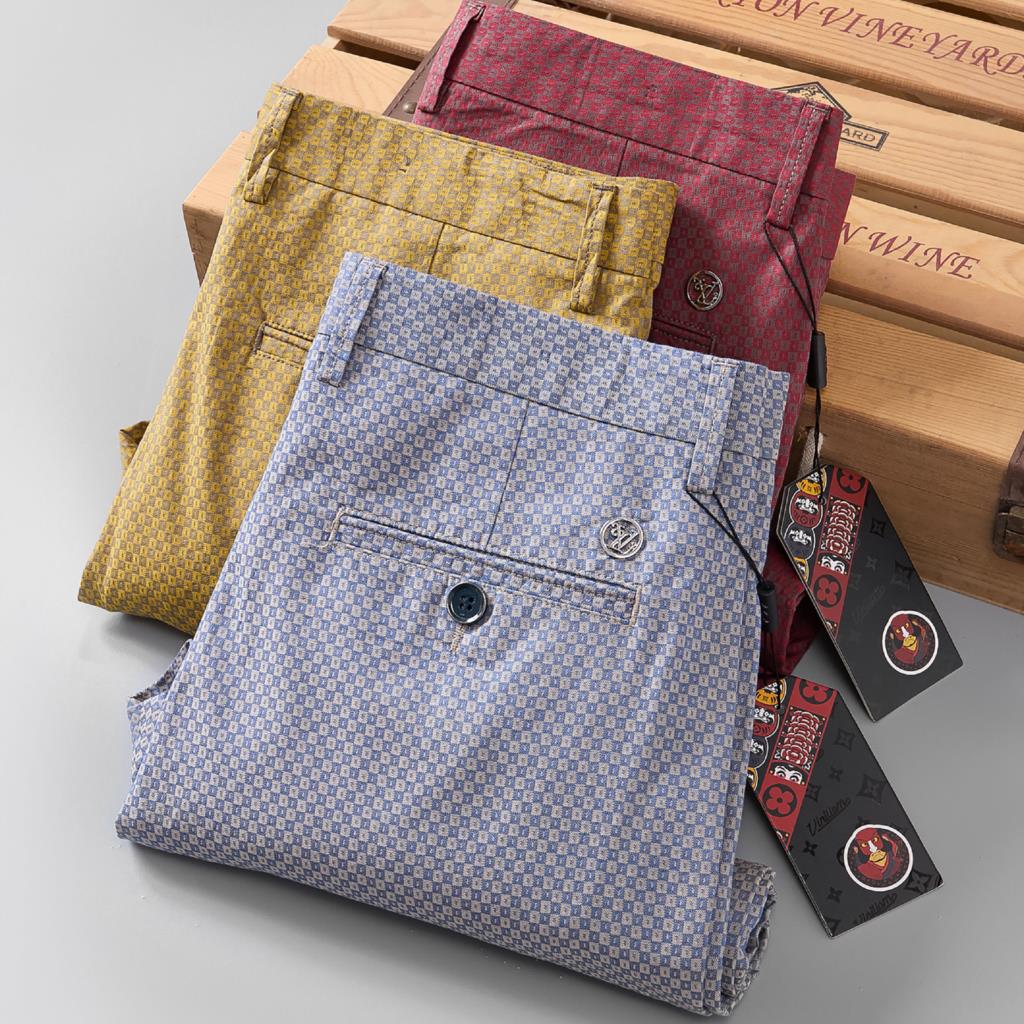 Men Formal Wear Set - Plaid Casual Hosen Männer Korea Mode