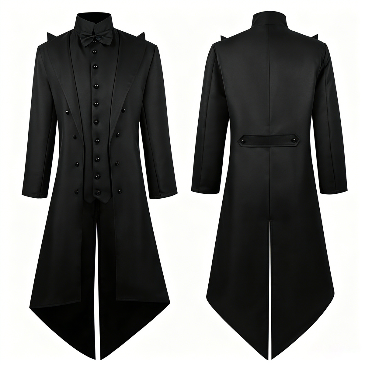 Men'S Medieval Formal Wear - Vintage Gothic Herren Frack Mittelalterlicher Gentleman