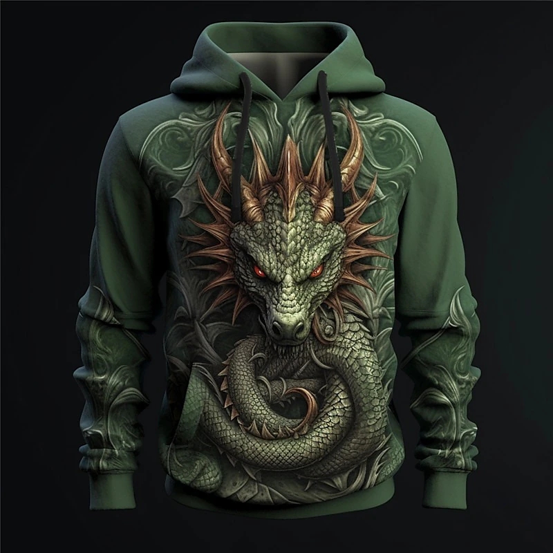 Y2K Formal Wear Men - Mode 3d Hoodies für Männer y2k