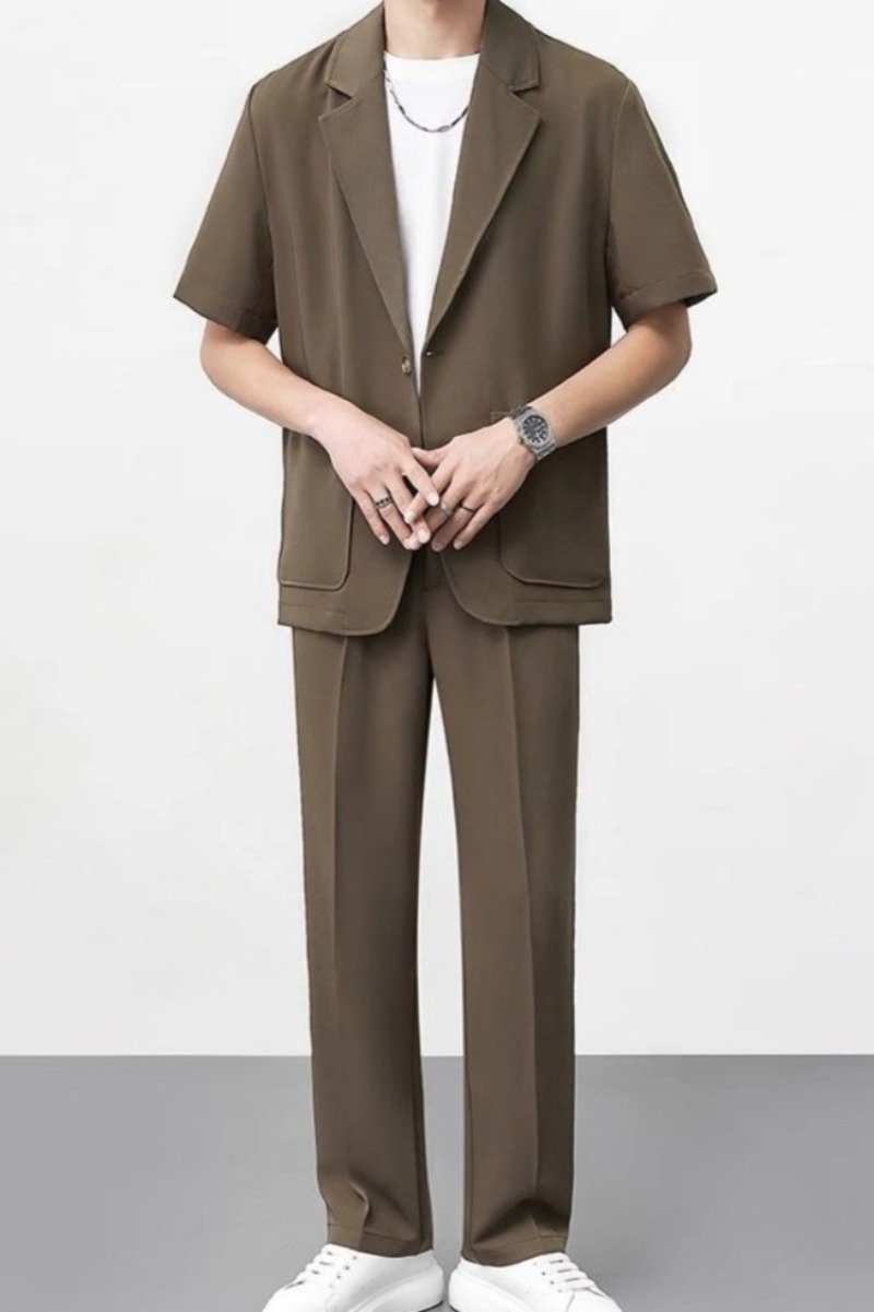 Men Formal Wear Shop - ​ Dünne Sommeranzugjacke für Herren, trendige