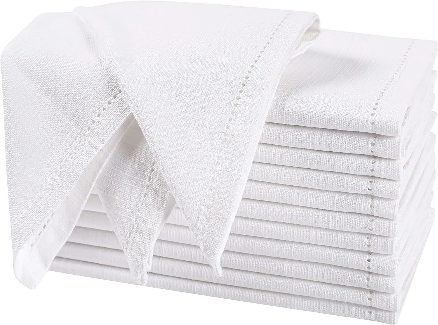 12 stücke Servietten Hochzeit  – Monogrammed Handkerchief Bewertung und Preis