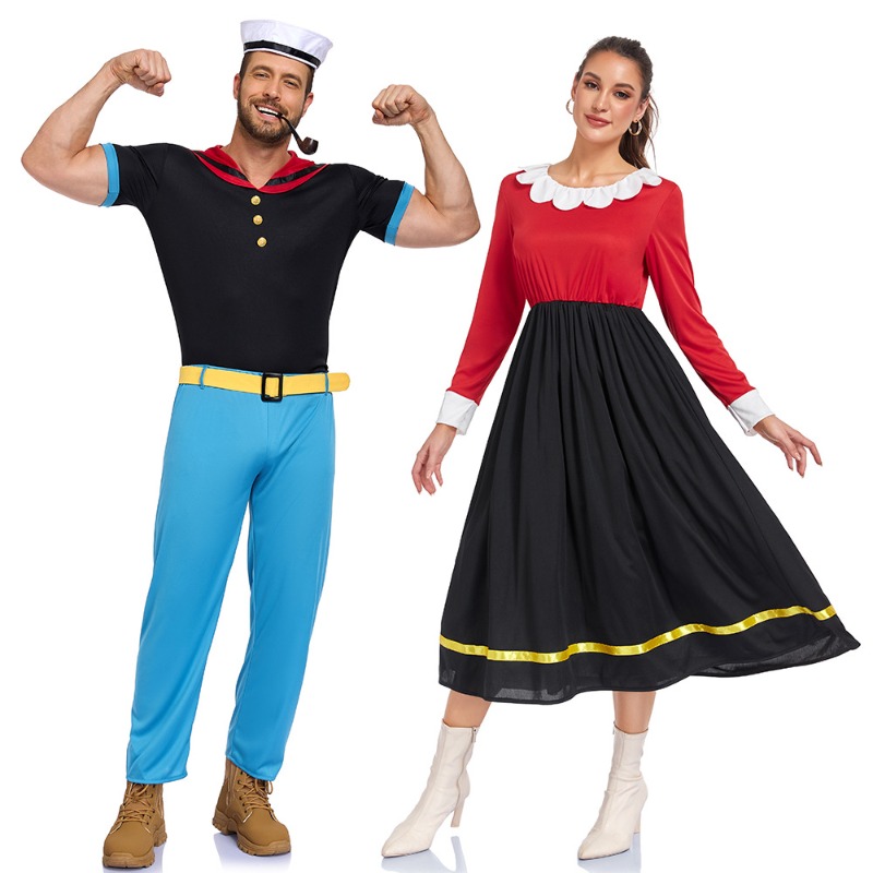 Damen Olivgrünes Popeye-Kostüm – Men Formal Wear Set Bewertung und Preis
