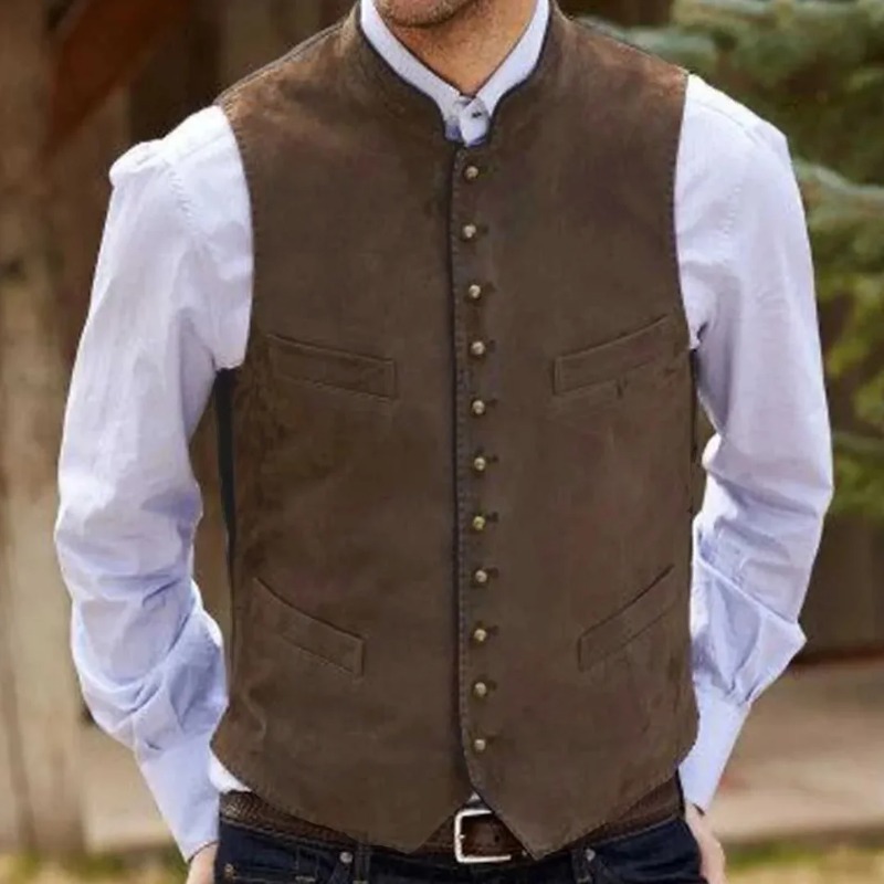 Herrenweste aus kaffeefarbenem – Men Formal Wear Outfits Bewertung und Preis