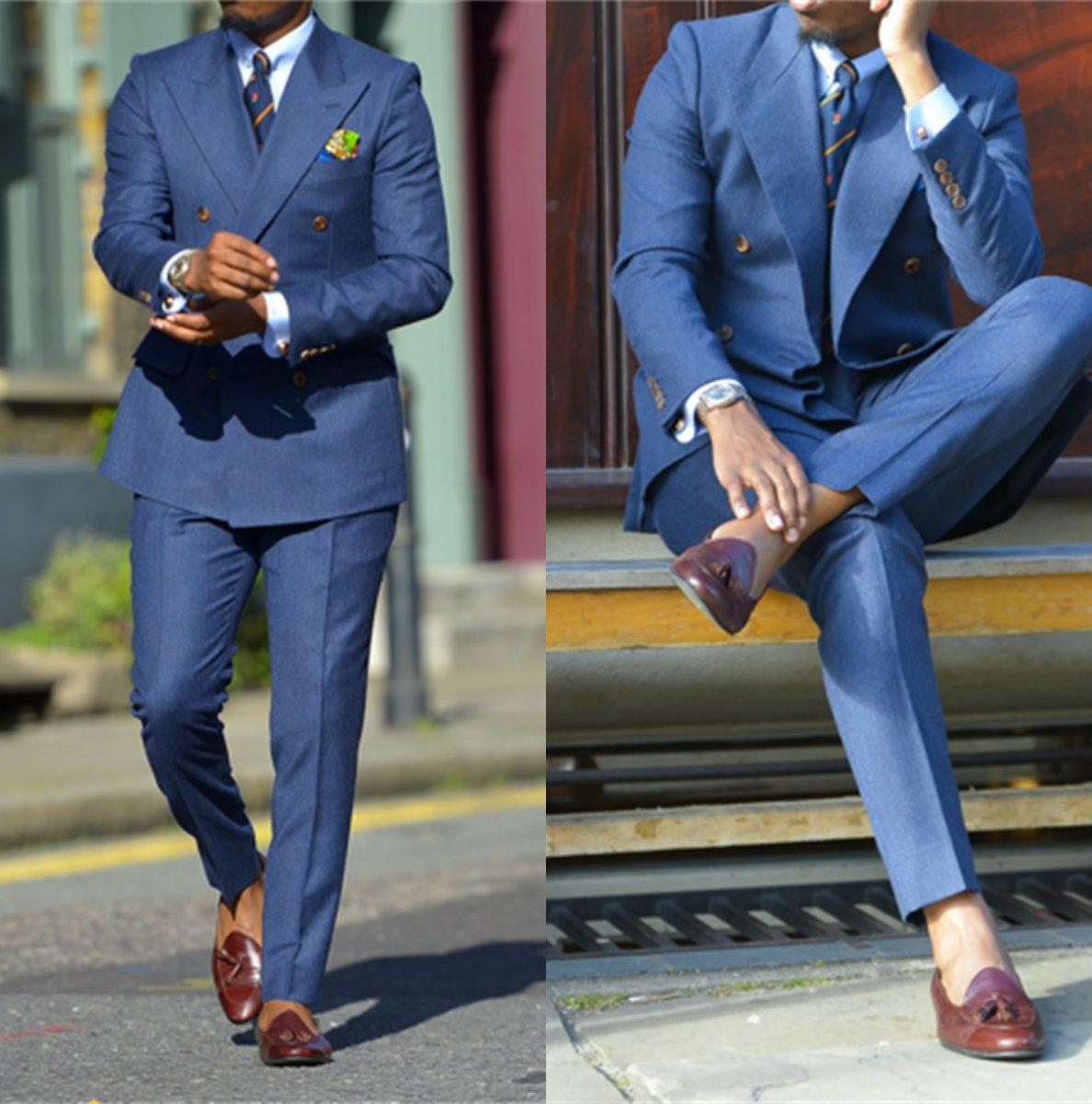 Dunkelblau Formalen Herren Anz – Formal Wear For Men In Wedding Bewertung und Preis