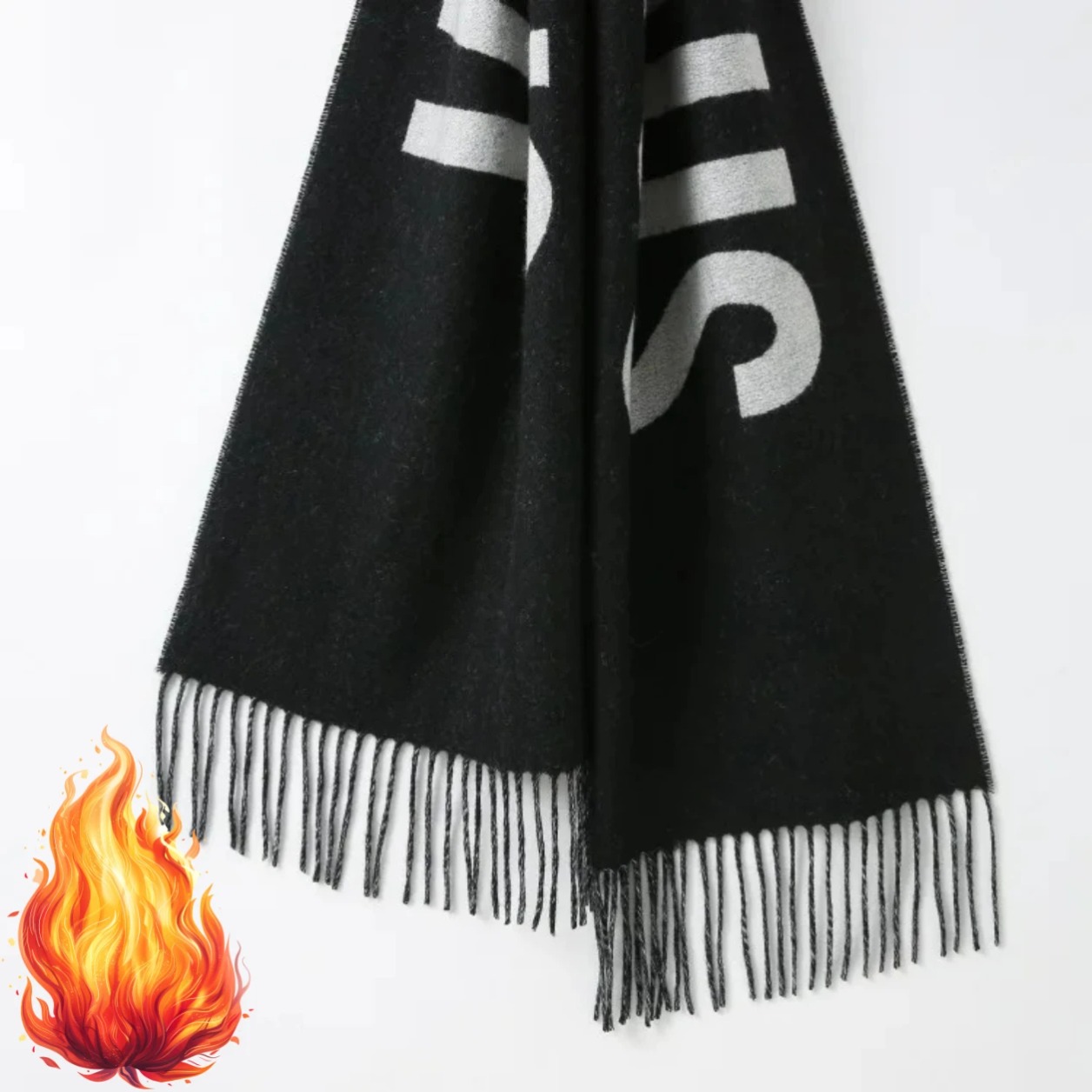 100% Wollschal für Damen Luxus – Monogrammed Handkerchief Bewertung und Preis