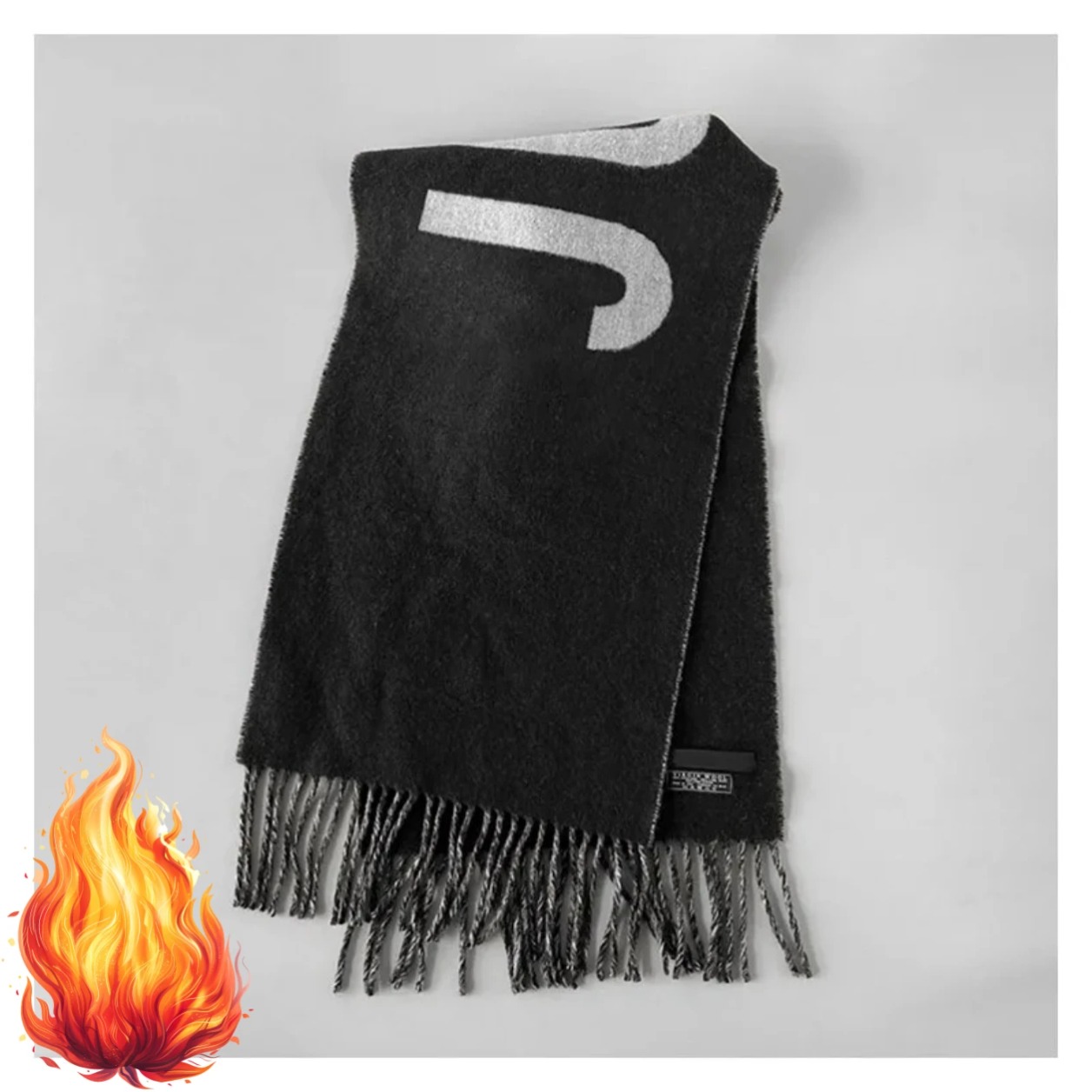 100% Wollschal für Damen Luxus – Monogrammed Handkerchief Bewertung und Preis