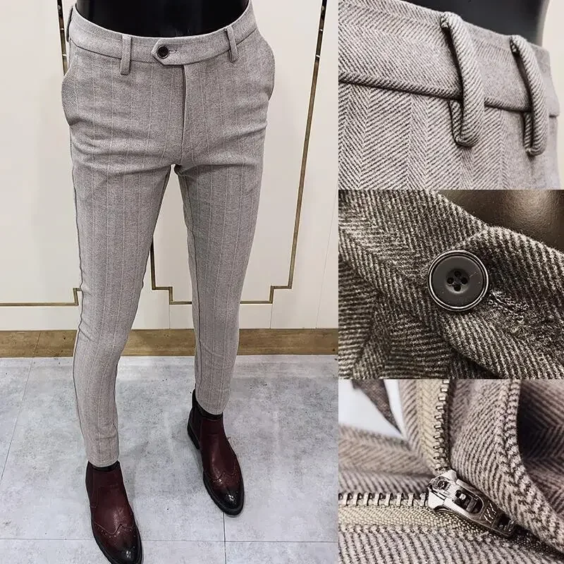 Herbst Winter Verdickte Woolen – Men Formal Wear Shop Bewertung und Preis