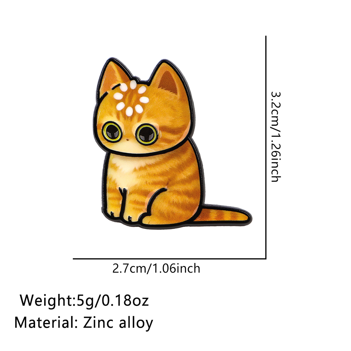 9-teiliges Set Cartoon-Katzen  – Tuxedo Lapel Pin Bewertung und Preis