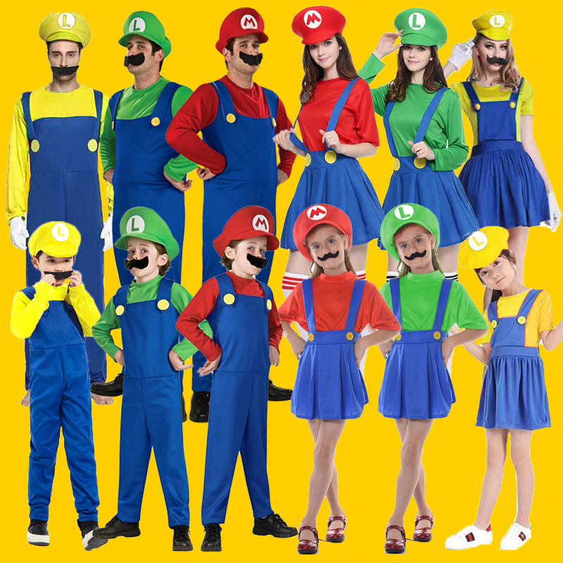 Kostüm-Set Super Luigi Brother – Men Formal Wear Set Bewertung und Preis