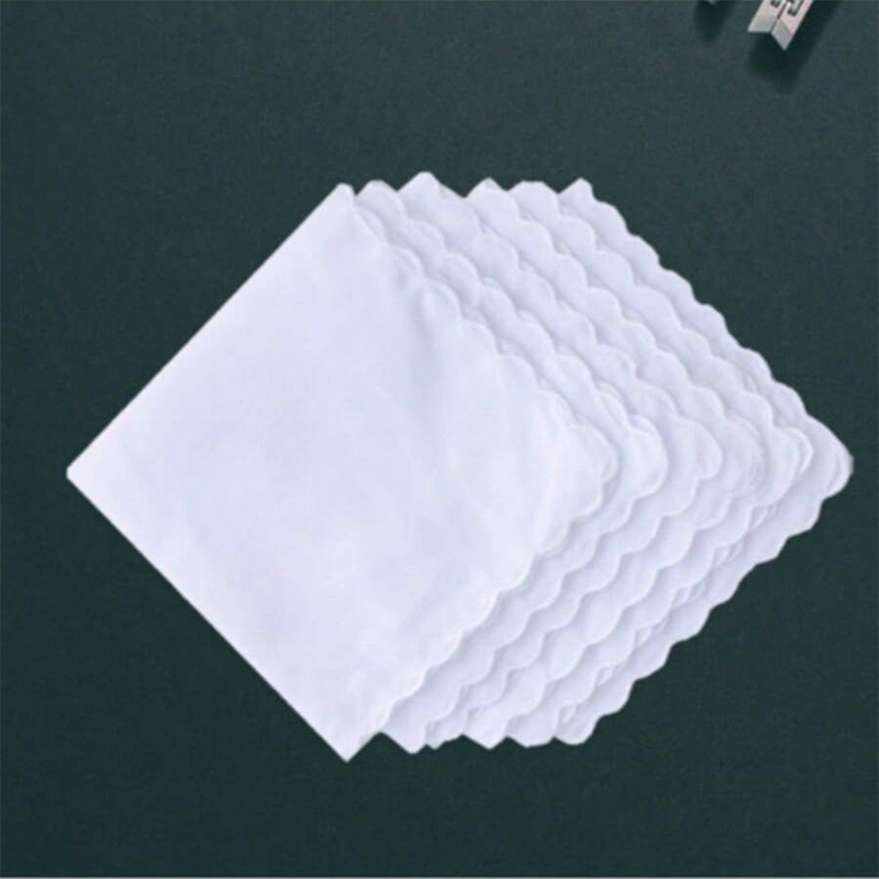 6 Stück/Baumwoll-Taschentücher – Monogrammed Handkerchief Bewertung und Preis