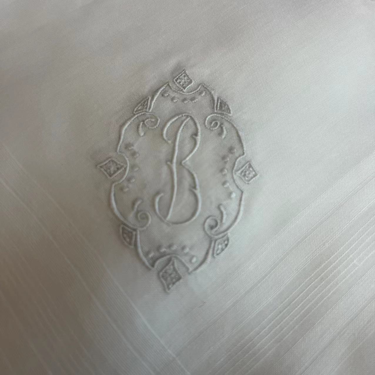 Satz von 2 stücke luxuriösen,  – Monogrammed Handkerchief Bewertung und Preis