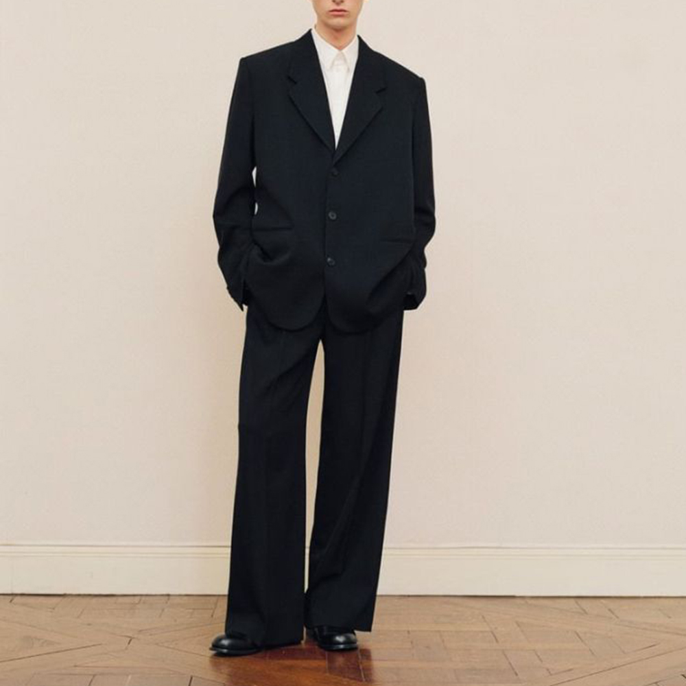 Schwarzes, übergroßes Anzugset – Formal Wear For Men In Wedding Bewertung und Preis
