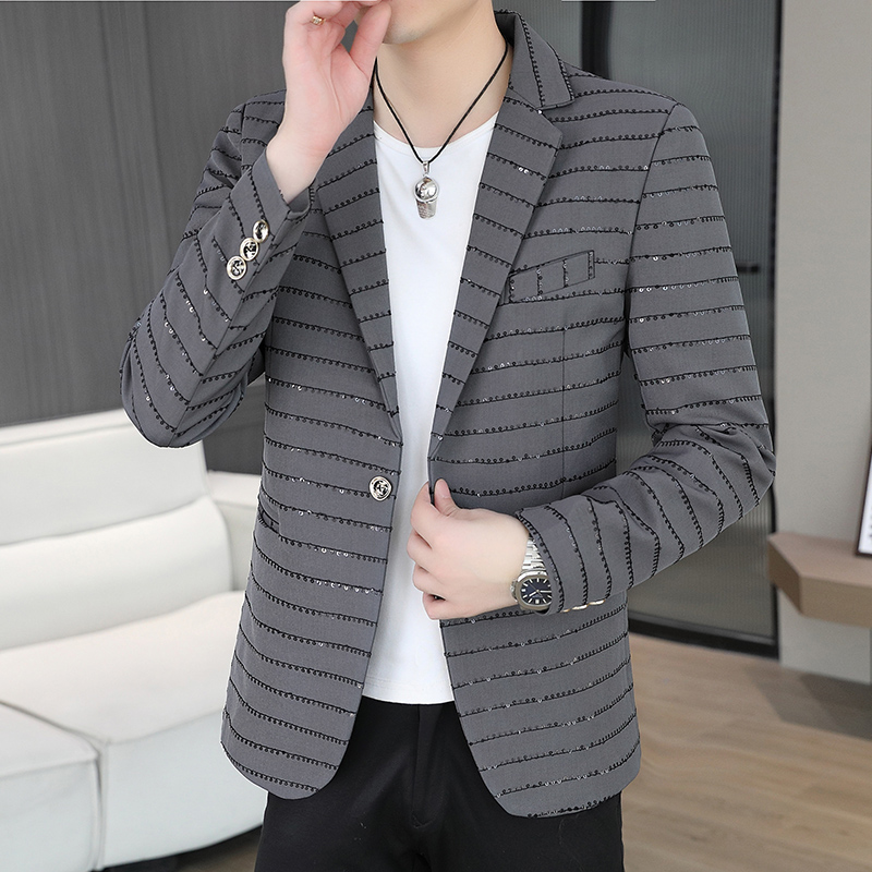 Herren-Blazer mit Pailletten i – High End Men'S Formal Wear Bewertung und Preis