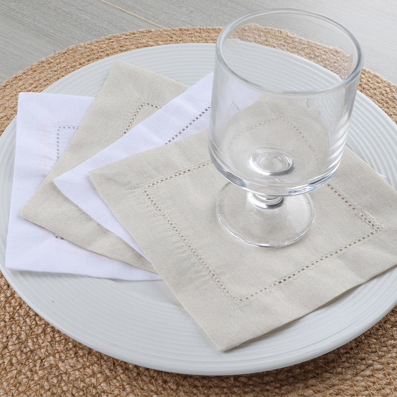 50er-Set Cocktail-Untersetzer  – Monogrammed Handkerchief Bewertung und Preis
